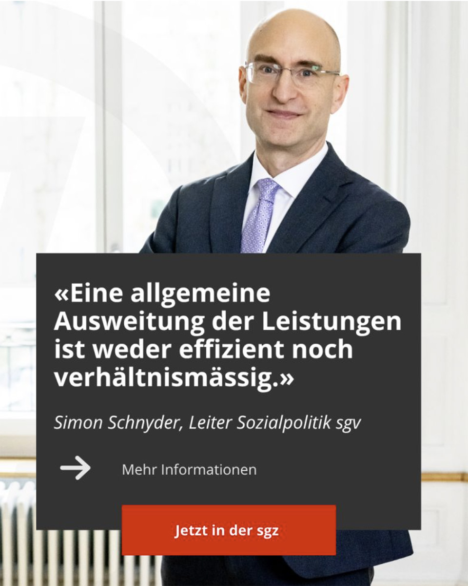 Es ist wichtig, dass der Nationalrat in der Sommersession eine Erhöhung der Familienzulagen per Giesskanne ablehnt – und damit seiner Kommission folgt. Der Beitrag von sgv-Ressortleiter Simon Schnyder.