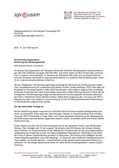  Änderung des Bankengesetzes