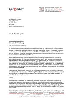  Klimaschutz Verordnung